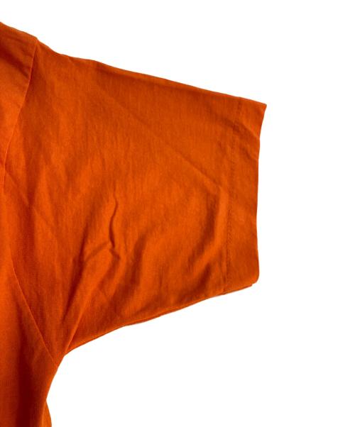 FRUIT OF THE LOOM（フルーツオブザルーム）FRUIT OF THE LOOM (フルーツオブザルーム) Bill the Cat TEE/痺れ猫 Tシャツ オレンジ サイズ:XLの古着・服飾アイテム