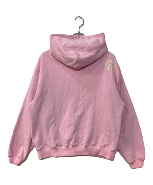 iDA（アイディーエー サプライ）iDA (アイディーエー サプライ) SPLY Zip up hoodie ジップパーカー ピンク サイズ:Mの古着・服飾アイテム