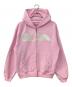 iDA（アイディーエー サプライ）の古着「SPLY Zip up hoodie ジップパーカー」｜ピンク