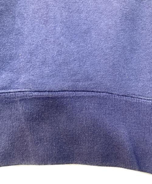 INTERIM（インテリム）INTERIM (インテリム) VINTAGE FADE BOTH V-GAZETTE SWEAT SHIRT ネイビー サイズ:4の古着・服飾アイテム