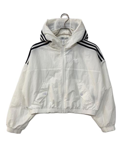 adidas（アディダス）adidas (アディダス) W WINDBREAKER ホワイト サイズ:Sの古着・服飾アイテム
