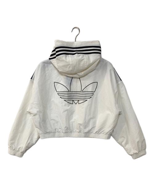 adidas（アディダス）adidas (アディダス) W WINDBREAKER ホワイト サイズ:Sの古着・服飾アイテム