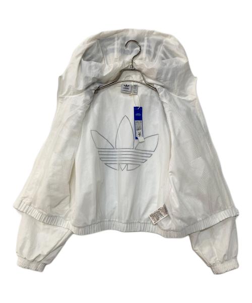 adidas（アディダス）adidas (アディダス) W WINDBREAKER ホワイト サイズ:Sの古着・服飾アイテム