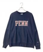 Champion REVERSE WEAVEチャンピオン リバース ウィーブ）の古着「カレッジロゴスウェット」｜ネイビー