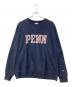 Champion REVERSE WEAVE（チャンピオン リバース ウィーブ）の古着「カレッジロゴスウェット」｜ネイビー