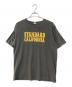 STANDARD CALIFORNIA（スタンダードカリフォルニア）の古着「ロゴプリントTシャツ」｜グレー