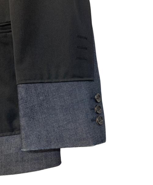 COMME des GARCONS HOMME PLUS（コムデギャルソンオムプリュス）COMME des GARCONS HOMME PLUS (コムデギャルソンオムプリュス) Docking Jacket ブラック サイズ:Mの古着・服飾アイテム