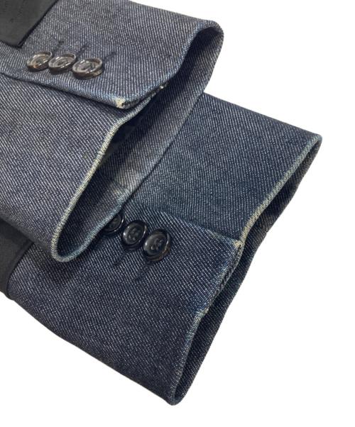 COMME des GARCONS HOMME PLUS（コムデギャルソンオムプリュス）COMME des GARCONS HOMME PLUS (コムデギャルソンオムプリュス) Docking Jacket ブラック サイズ:Mの古着・服飾アイテム