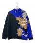 DSQUARED2 (ディースクエアード) Earth View Pullover/モヘヤ混ニット ブラック×ブルー サイズ:S：35000円