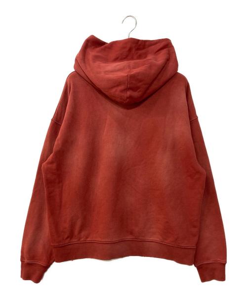 DSQUARED2（ディースクエアード）DSQUARED2 (ディースクエアード) プルオーバーパーカー レッド サイズ:Lの古着・服飾アイテム