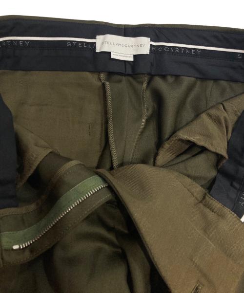 STELLA McCARTNEY（ステラマッカートニー）STELLA McCARTNEY (ステラマッカートニー) Wool trousers ウールトラウザーズ オリーブ サイズ:36の古着・服飾アイテム