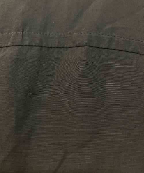 JIL SANDER（ジルサンダー）JIL SANDER (ジルサンダー) リネン レーヨン スキッパーワンピース ブラック サイズ:32の古着・服飾アイテム
