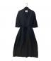 JIL SANDER（ジルサンダー）の古着「リネン レーヨン スキッパーワンピース」｜ブラック