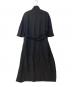 JIL SANDER (ジルサンダー) リネン レーヨン スキッパーワンピース ブラック サイズ:32：20000円
