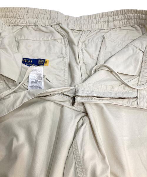 POLO RALPH LAUREN（ポロ・ラルフローレン）POLO RALPH LAUREN (ポロ・ラルフローレン) コットン イージーパンツ ベージュ サイズ:Lの古着・服飾アイテム