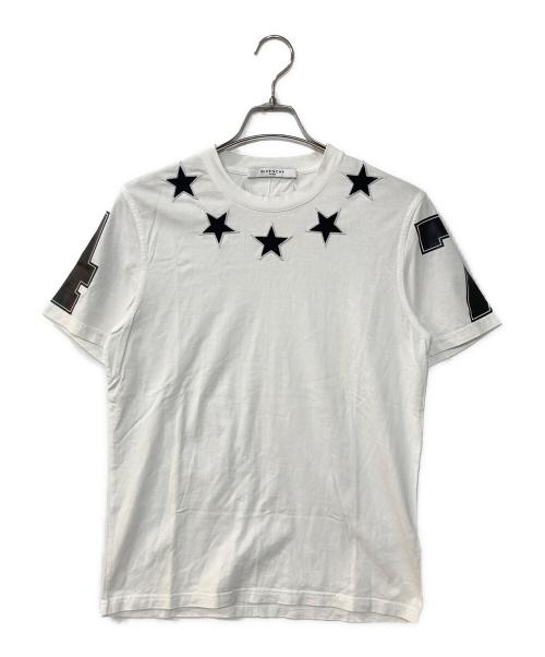 GIVENCHY（ジバンシィ）GIVENCHY (ジバンシィ) スターパッチ Tシャツ ホワイト サイズ:Sの古着・服飾アイテム