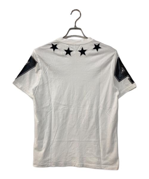 GIVENCHY（ジバンシィ）GIVENCHY (ジバンシィ) スターパッチ Tシャツ ホワイト サイズ:Sの古着・服飾アイテム
