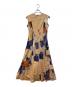 中古・古着 AMIRI (アミリ) STUDIOUS (ステュディオス) UND GYPSUM ART DRESS ブラウン サイズ:M：18000円