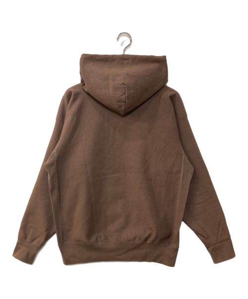 KAPTAIN SUNSHINE（キャプテンサンシャイン）KAPTAIN SUNSHINE (キャプテンサンシャイン) Stretch Sweat Hoody ストレッチスウェットフーディ ブラウン サイズ:36の古着・服飾アイテム