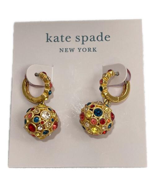 Kate Spade（ケイトスペード）Kate Spade (ケイトスペード) On The Dot Sphere Huggies オン・ザ・ドット スフィア ハギーズ ゴールドの古着・服飾アイテム