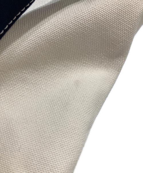 maison kitsune（メゾンキツネ）maison kitsune (メゾンキツネ) ハンドライティング ラージ トート ネイビーの古着・服飾アイテム