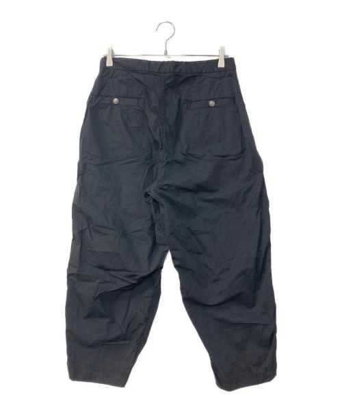THE NORTHFACE PURPLELABEL（ザ・ノースフェイス パープルレーベル）THE NORTHFACE PURPLELABEL (ザ・ノースフェイス パープルレーベル) Ripstop Wide Cropped Pants リップストップ ワイド クロップド パンツ ブラック サイズ:30の古着・服飾アイテム