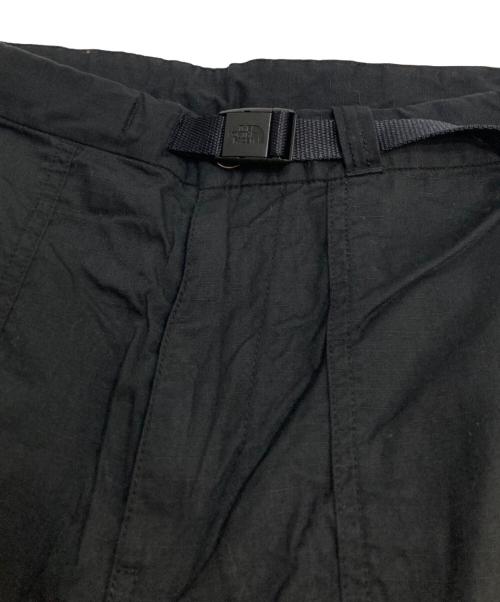 THE NORTHFACE PURPLELABEL（ザ・ノースフェイス パープルレーベル）THE NORTHFACE PURPLELABEL (ザ・ノースフェイス パープルレーベル) Ripstop Wide Cropped Pants リップストップ ワイド クロップド パンツ ブラック サイズ:30の古着・服飾アイテム