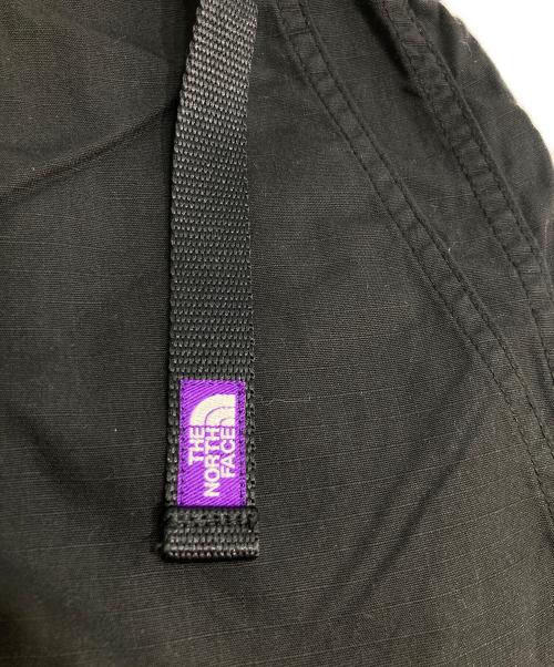 THE NORTHFACE PURPLELABEL（ザ・ノースフェイス パープルレーベル）THE NORTHFACE PURPLELABEL (ザ・ノースフェイス パープルレーベル) Ripstop Wide Cropped Pants リップストップ ワイド クロップド パンツ ブラック サイズ:30の古着・服飾アイテム