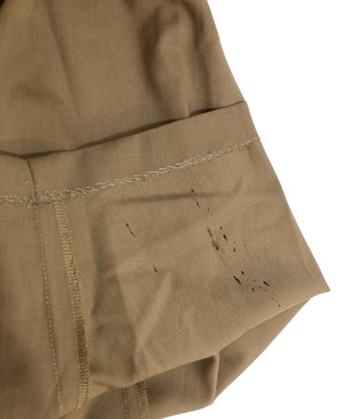 My Beautiful Landlet（マイビューティフルランドレット）My Beautiful Landlet (マイビューティフルランドレット) TECH WOOL BACKWARP WIDE EASY PANTS ブラウンの古着・服飾アイテム