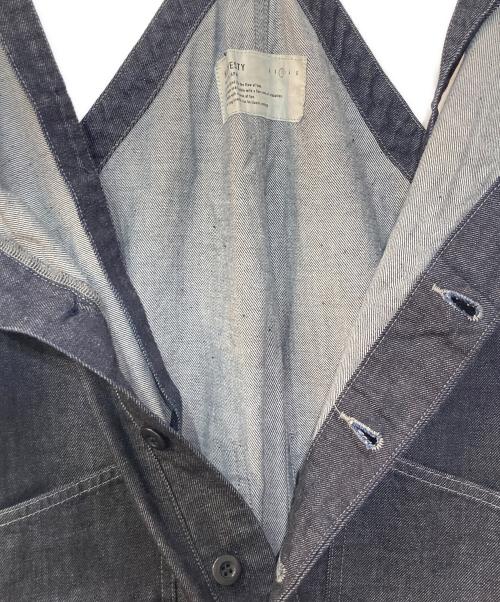 HARVESTY（ハーベスティー）HARVESTY (ハーベスティー) 10zデニム オーバーオール インディゴ サイズ:2の古着・服飾アイテム