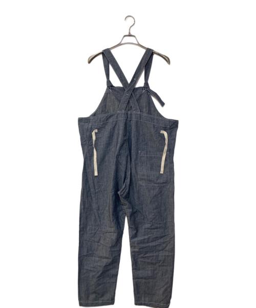 Engineered Garments（エンジニアド ガーメンツ）Engineered Garments (エンジニアド ガーメンツ) シャンブレーオールインワン ネイビー サイズ:2の古着・服飾アイテム