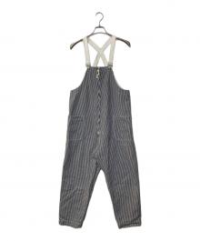 KAPTAIN SUNSHINE（キャプテンサンシャイン）の古着「Deck Trousers オーバーオール」｜ネイビー