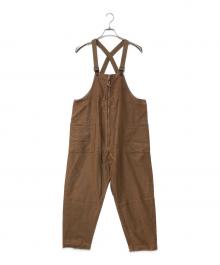 KAPTAIN SUNSHINE（キャプテンサンシャイン）の古着「Deck Trousers オーバーオール」｜ブラウン