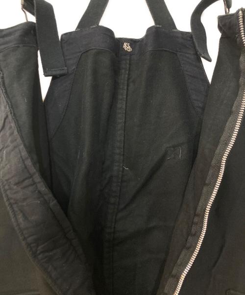 KAPTAIN SUNSHINE（キャプテンサンシャイン）KAPTAIN SUNSHINE (キャプテンサンシャイン) Deck Trousers オーバーオール ブラックの古着・服飾アイテム