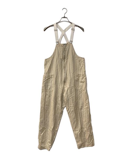 KAPTAIN SUNSHINE（キャプテンサンシャイン）KAPTAIN SUNSHINE (キャプテンサンシャイン) Deck Trousers オーバーオール アイボリーの古着・服飾アイテム