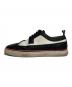Thom Browne (トムブラウン) ウィングチップスニーカー ブラック×ホワイト サイズ:US9：12000円