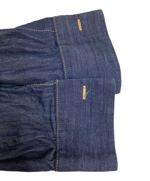 DSQUARED2（ディースクエアード）DSQUARED2 (ディースクエアード) 比翼デニムシャツ インディゴ サイズ:54の古着・服飾アイテム
