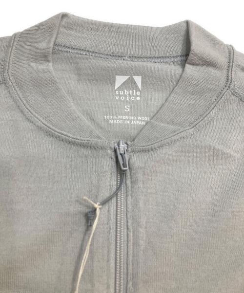 subtle voice（サトルボイス）subtle voice (サトルボイス) SV Wool Add Jacket SVウール Addジャケット グレー サイズ:Sの古着・服飾アイテム