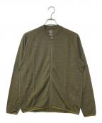 subtle voiceサトルボイス）の古着「SV Wool Add Jacket SVウールAddジャケット」｜グリーン