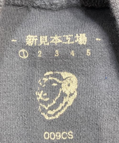 新見本工場（シンミホンコウジョウ）新見本工場 (シンミホンコウジョウ) ひつじリブネック グレー サイズ:1の古着・服飾アイテム