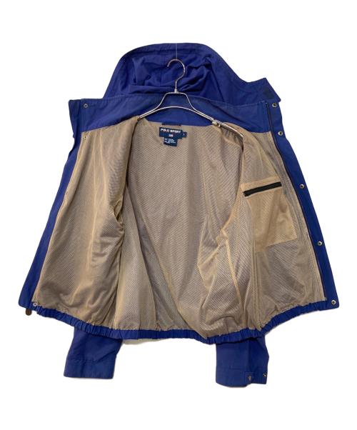 POLO SPORT（ポロスポーツ）POLO SPORT (ポロスポーツ) 90‘sナイロンジャケット ブルー サイズ:Lの古着・服飾アイテム