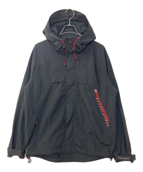 POLO SPORT（ポロスポーツ）POLO SPORT (ポロスポーツ) 90‘sマウンテンパーカー ブラック サイズ:Lの古着・服飾アイテム