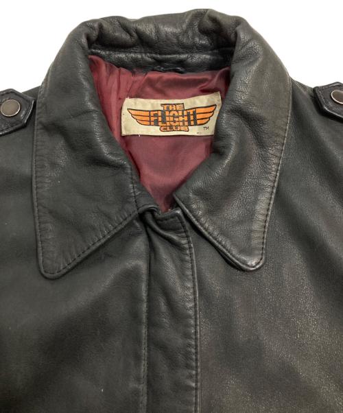 THE FLIGHT CLUB（ザ・フライト・クラブ）THE FLIGHT CLUB (ザ・フライト・クラブ) A-2フライトジャケット ブラック サイズ:記載なしの古着・服飾アイテム