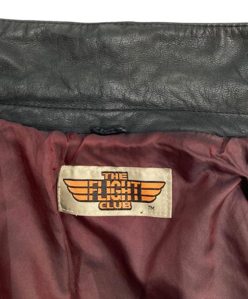 THE FLIGHT CLUB（ザ・フライト・クラブ）THE FLIGHT CLUB (ザ・フライト・クラブ) A-2フライトジャケット ブラック サイズ:記載なしの古着・服飾アイテム