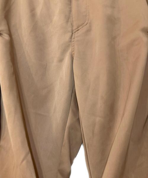 TAAKK（ターク）TAAKK (ターク) SATIN CARGO TROUSERS ベージュ サイズ:2の古着・服飾アイテム