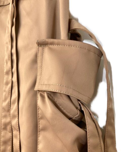 TAAKK（ターク）TAAKK (ターク) SATIN CARGO TROUSERS ベージュ サイズ:2の古着・服飾アイテム