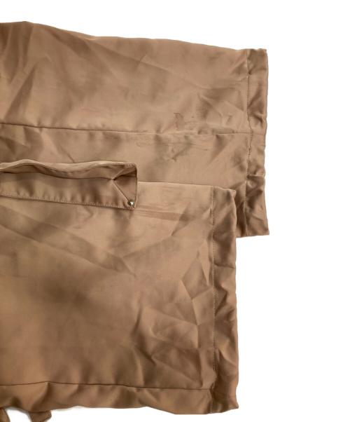 TAAKK（ターク）TAAKK (ターク) SATIN CARGO TROUSERS ベージュ サイズ:2の古着・服飾アイテム