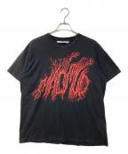 JOHN LAWRENCE SULLIVANジョン ローレンス サリバン）の古着「MAD MUD T-SHIRT Tシャツ」｜ブラック