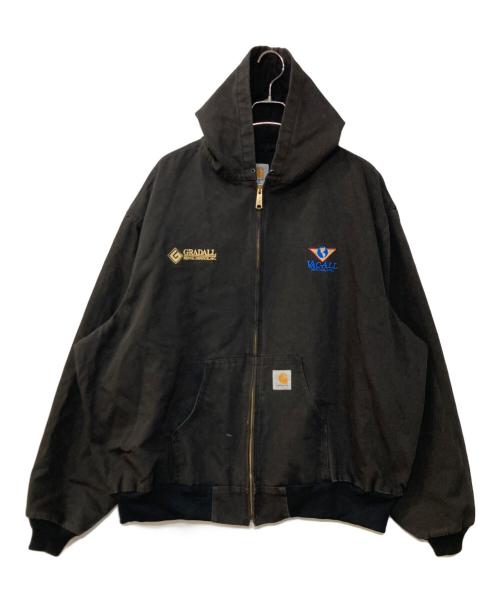 CarHartt（カーハート）CarHartt (カーハート) 企業ロゴ アクティブジャケット ブラック サイズ:4XLの古着・服飾アイテム