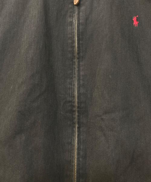 POLO RALPH LAUREN（ポロ・ラルフローレン）POLO RALPH LAUREN (ポロ・ラルフローレン) スイングトップ ブラック サイズ:Lの古着・服飾アイテム